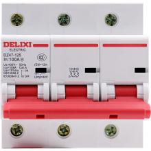 DZ47-100 3P D80A 小型斷路器，空氣開關(guān)正品現(xiàn)貨，包郵